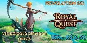1kk Gold Royal Quest Online - Servidor Ortos