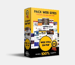 Pack Script websites em PHP 7.4 - Todos funcionando - Serviços Digitais