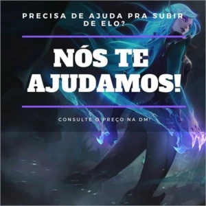 ELOJOB / CONTA SMURF UNRANKED OU COM ELO / MD3 / MD5 / MD10 - League of Legends LOL