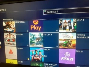 Conta de ps4 com vários jogos - Playstation