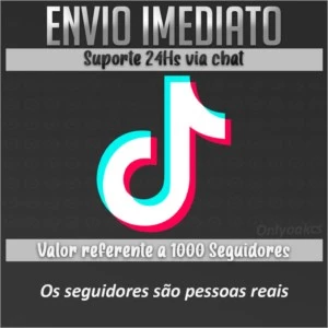 Seguidores Tiktok Brasileiros - Redes Sociais