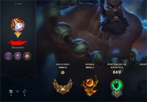 LOL Conta Ouro 2 com 193 skins e Level 558 com todos champs - League of Legends