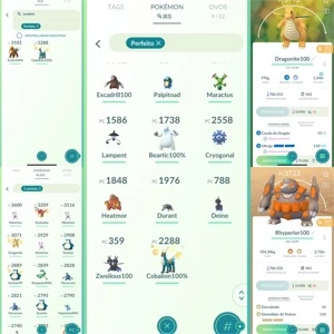 Conta Pokemon Go Nível 38