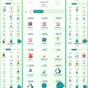 Conta Pokemon Go Nível 38