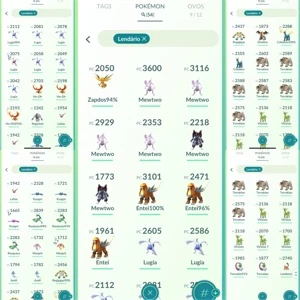 Conta Pokemon Go Nível 38