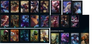 Conta LOL level 523 + 1,7k RP + 50K EA + WILD RIFT DIAMANTE - League of Legends