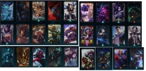 Conta LOL level 523 + 1,7k RP + 50K EA + WILD RIFT DIAMANTE - League of Legends