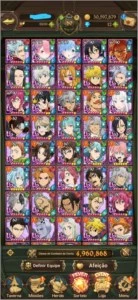 Conta P2W Nanatsu no Taizai Grand Cross - Global - Outros