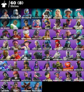 Conta Fortnite | 60 Skins | Demogorgon