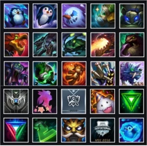 unranked - 34 campeões - 15 skins - smurf - League of Legends LOL