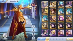 Poseidon + Ikki Divino - Saint Seiya Awakening SSA