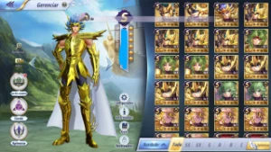 Conta SSA Global Lvl 58! Todas Masmorras Desbloqueadas!! - Saint Seiya Awakening