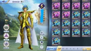 Conta SSA Global Lvl 58! Todas Masmorras Desbloqueadas!! - Saint Seiya Awakening