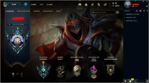 CONTA LEAGUE OF LEGENDS - PLATINA I - 34 CHAMPS - 12 SKINS LOL