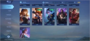 Conta mobile legends