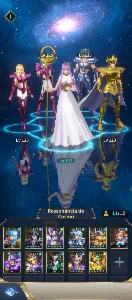 Conta Cdz Legend of justice - Saint Seiya Awakening SSA