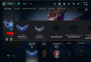 Conta Diamante 3 Com Janna Vitoriosa + Elise Vitoriosa - League of Legends LOL