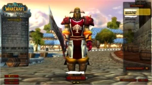 Warrior e Priest bem equipados Wow Classic - Blizzard