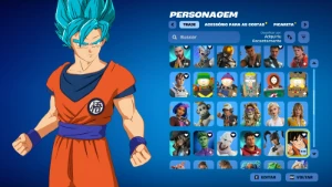 Conta Fortinite | 84 skins | Son Goku | Melhor Entrega - Fortnite