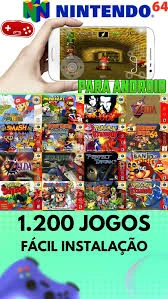 Emulador Nintendo 1,200 Jogos Para Android - - Outros