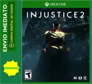 Jogo Injustice 2 Xbox One Mídia Digital Portugues