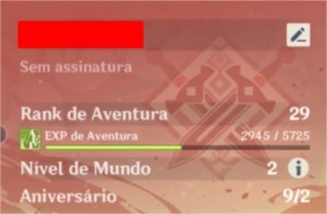 conta genshin impact (keqing + Venti)