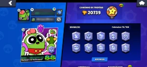 Conta De Brawl Stars Com Muitos Skins