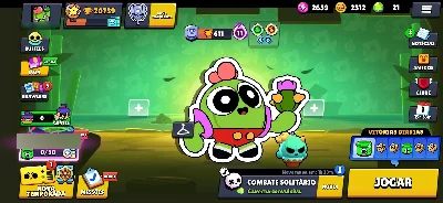 Conta De Brawl Stars Com Muitos Skins