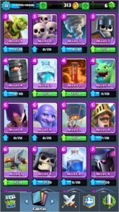CLASH ROYALE CONTA NIVEL 11 TODAS AS CARTAS