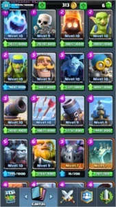 CLASH ROYALE CONTA NIVEL 11 TODAS AS CARTAS