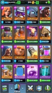 CLASH ROYALE CONTA NIVEL 11 TODAS AS CARTAS