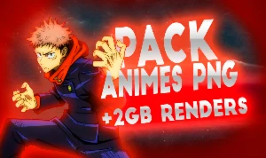 Melhor Pack De Anime E Manga Png +2Gb!! - Outros