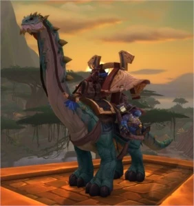 Rédeas do Poderoso Brutossauro da Caravana - Blizzard