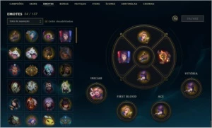 Level 192, 45 skins, 1540 de rp, 94 champions - League of Legends LOL