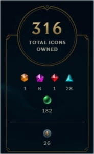 Conta D1 decay Mestre 227 skins - League of Legends LOL