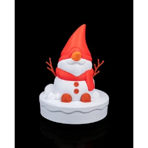 Boneco de Neve Natalino em Impressão 3D