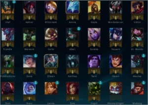 CONTA PLATINA 3 108 CAMPEÕES E 22 SKINS NO VALOR DE 17K - League of Legends LOL
