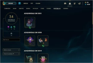 CONTA LEAGUE OF LEGENDS MMR MASTER COM EMAIL LOL