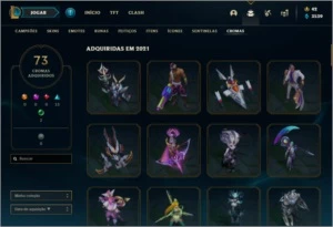 CONTA LEAGUE OF LEGENDS MMR MASTER COM EMAIL LOL