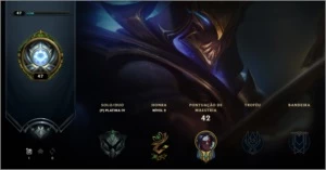 CONTA LOL P1 S10 (PRE SEASON PLAT 1 MD5) - League of Legends