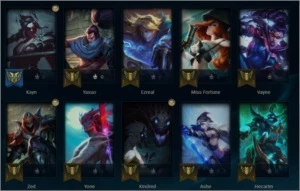 CONTA LOL P1 S10 (PRE SEASON PLAT 1 MD5) - League of Legends
