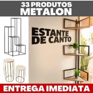 Projeto De Interiores – 33 Produtos Metalon – Modelo/Medidas