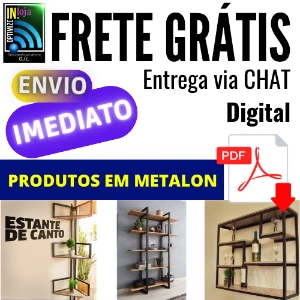 Projeto De Interiores – 33 Produtos Metalon – Modelo/Medidas - Outros