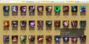 Conta GOLD V 121 CHAMPS 90SKINS - League of Legends LOL