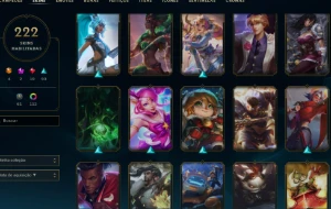 Conta LoL Esmeralda 3 - LvL 703 / 222 skins ryze triunfante - League of Legends