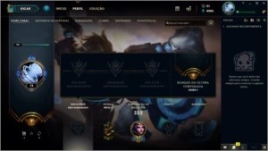 CONTA SEM MD10 (ex-GOLD 1), 95 SKINS, FALTAM 2 CHAMPIONS - League of Legends LOL
