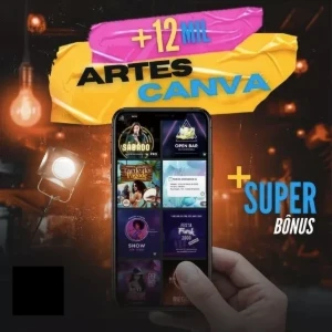 12.000 Posts Prontos Para Canva 100% Editaveis + Bônus