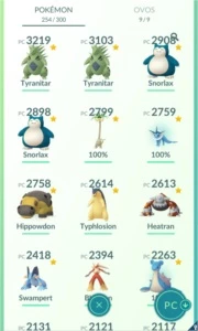 Pokémon Go - Conta Lv30, Articuno SHINY, Lendários e 100%s