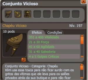 set Vicioso completo (SPIRITIA) - Dofus