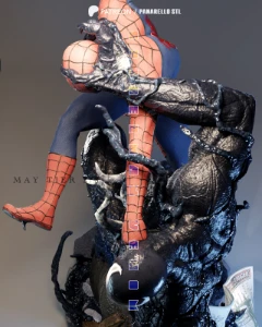 Venom Spiderman Diorama 3D STL - Outros